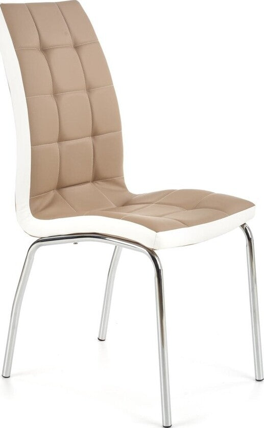 Kitchen Chair K186 | size: Width: 42cm, Height: 100cm, Depth: 63cm | color: Beige | image: 1 | variant: 1003054