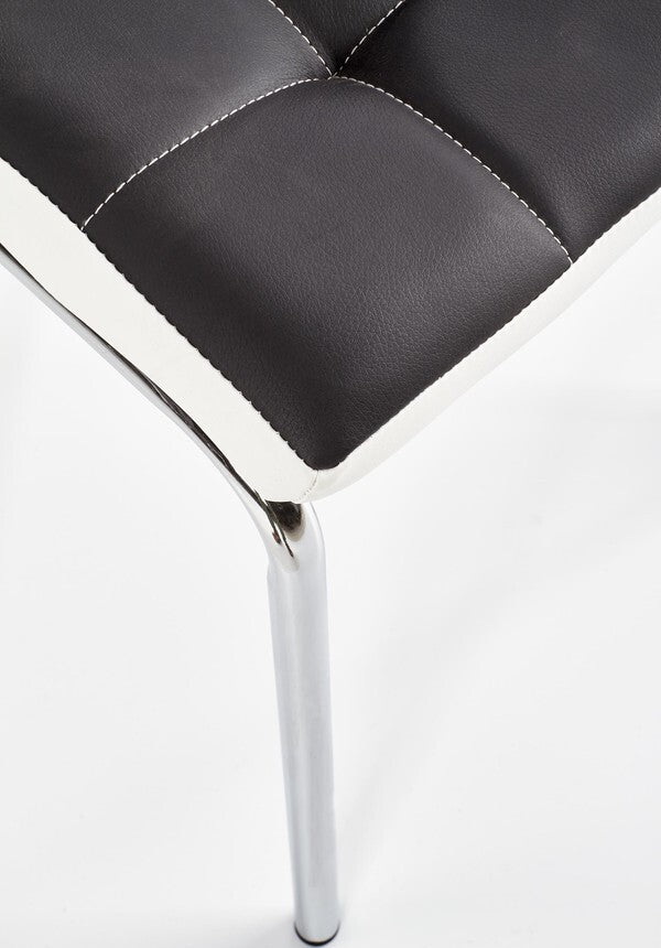 Kitchen Chair K186 | size: Width: 42cm, Height: 100cm, Depth: 63cm | color: Black | image: 6 | variant: 1003055