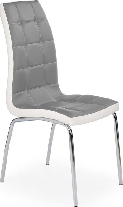Kitchen Chair K186 | size: Width: 42cm, Height: 100cm, Depth: 63cm | color: Gray | image: 1 | variant: 1003056