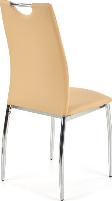 Kitchen Chair K187 | size: Width: 44cm, Height: 97cm, Depth: 41cm | color: Beige | image: 3 | variant: 1003058