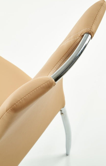 Kitchen Chair K187 | size: Width: 44cm, Height: 97cm, Depth: 41cm | color: Beige | image: 6 | variant: 1003058