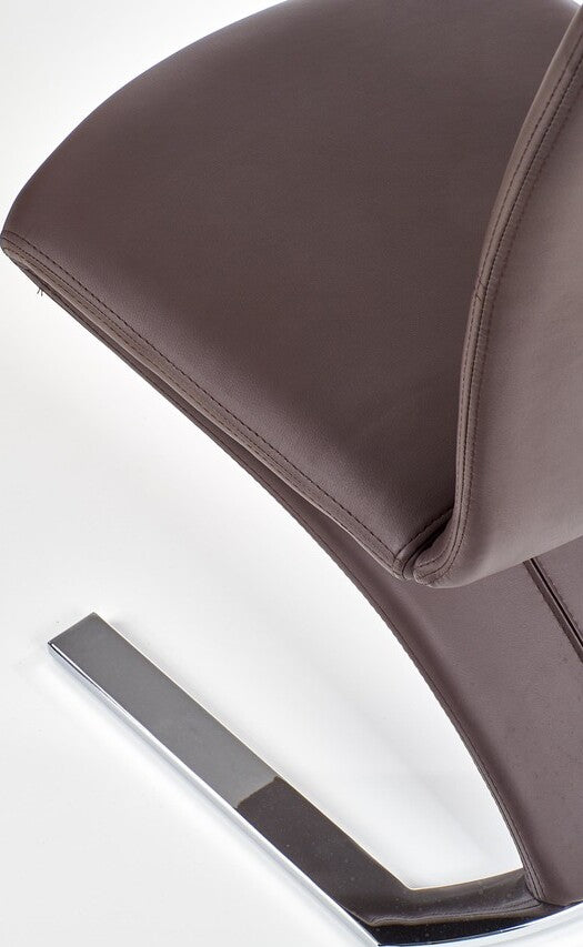 Kitchen Chair K188 | size: Width: 45cm, Height: 101cm, Depth: 63cm | color: Brown | image: 6 | variant: 1003063