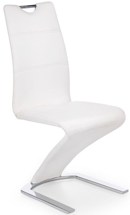 Kitchen Chair K188 | size: Width: 45cm, Height: 101cm, Depth: 63cm | color: White | image: 1 | variant: 1003062