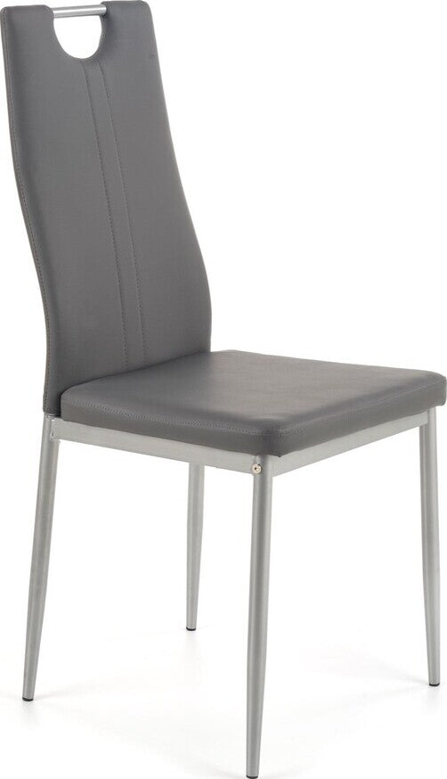 Kitchen Chair K202 | size: Width: 44cm, Height: 97cm, Depth: 59cm | color: Gray | image: 1 | variant: 1003069