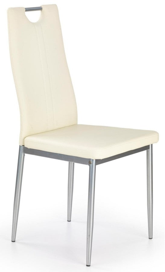 Kitchen Chair K202 | size: Width: 44cm, Height: 97cm, Depth: 59cm | color: White | image: 1 | variant: 1003071