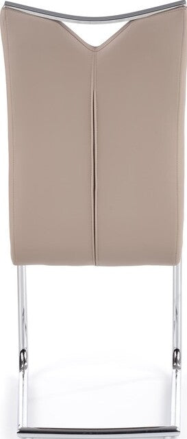 Kitchen Chair K224 | size: Width: 44cm, Height: 100cm, Depth: 59cm | color: Beige | image: 3 | variant: 1003086