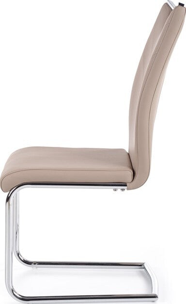 Kitchen Chair K224 | size: Width: 44cm, Height: 100cm, Depth: 59cm | color: Beige | image: 4 | variant: 1003086