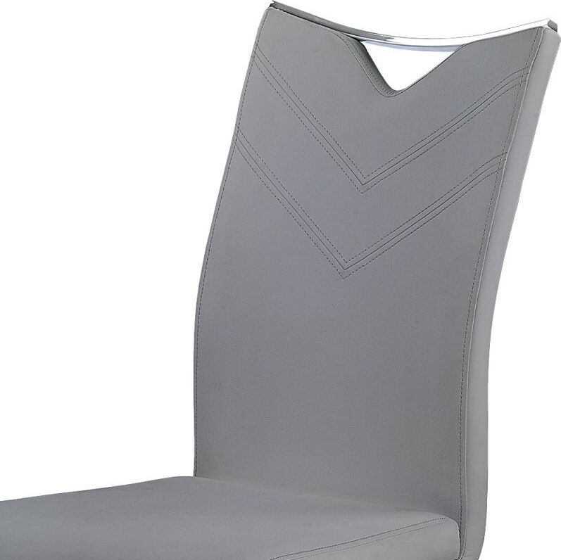 Kitchen Chair K224 | size: Width: 44cm, Height: 100cm, Depth: 59cm | color: Black | image: 2 | variant: 1003088