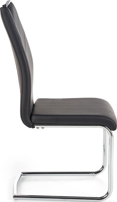 Kitchen Chair K224 | size: Width: 44cm, Height: 100cm, Depth: 59cm | color: Gray | image: 4 | variant: 1003087