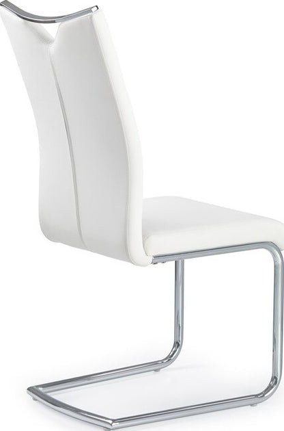 Kitchen Chair K224 | size: Width: 44cm, Height: 100cm, Depth: 59cm | color: White | image: 2 | variant: 1003089