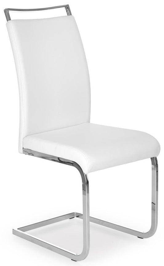 Kitchen Chair K250 | size: Width: 42cm, Height: 99cm, Depth: 55cm | color: White | image: 1 | variant: 1011451