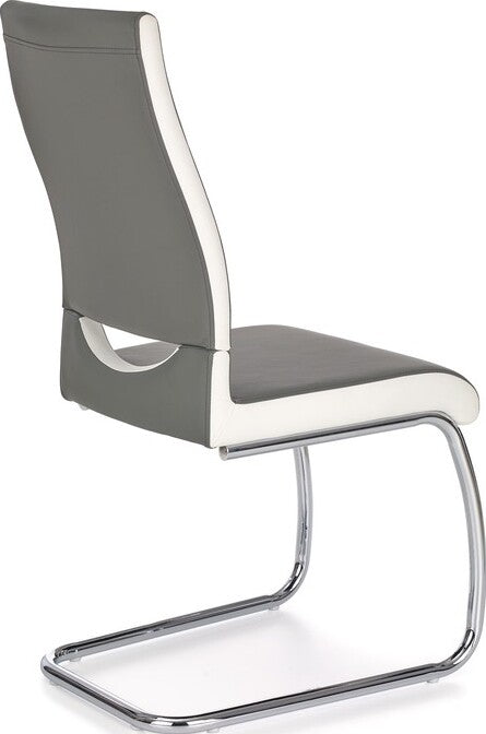 Kitchen Chair K259 | size: Width: 44cm, Height: 97cm, Depth: 59cm | color: Gray | image: 2 | variant: 1011479