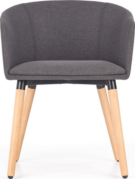 Kitchen Chair K266 | size: Width: 56cm, Height: 72cm, Depth: 56cm | color: Gray | image: 2 | variant: 1011482