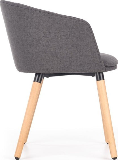 Kitchen Chair K266 | size: Width: 56cm, Height: 72cm, Depth: 56cm | color: Gray | image: 4 | variant: 1011482