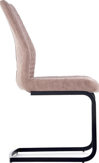 Kitchen Chair K272 | size: Width: 45cm, Height: 94cm, Depth: 57cm | color: Beige | image: 4 | variant: 1011473