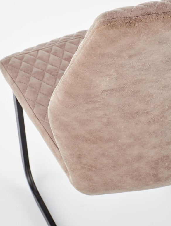 Kitchen Chair K272 | size: Width: 45cm, Height: 94cm, Depth: 57cm | color: Beige | image: 6 | variant: 1011473
