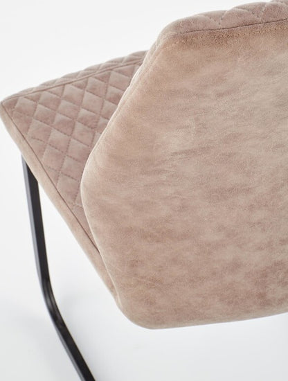 Kitchen Chair K272 | size: Width: 45cm, Height: 94cm, Depth: 57cm | color: Beige | image: 6 | variant: 1011473