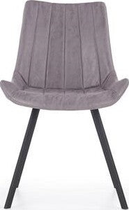 Kitchen Chair K279 | size: Width: 45cm, Height: 85cm, Depth: 43cm | color: Gray | image: 3 | variant: 1011459