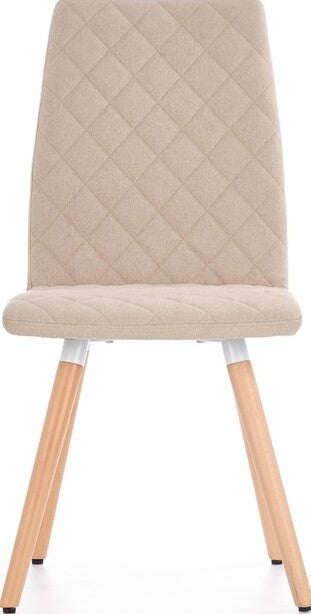 Kitchen Chair K282 | size: Width: 56cm, Height: 93cm, Depth: 44cm | color: Beige | image: 5 | variant: 1003105