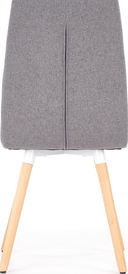 Kitchen Chair K282 | size: Width: 56cm, Height: 93cm, Depth: 44cm | color: Gray | image: 2 | variant: 1003104