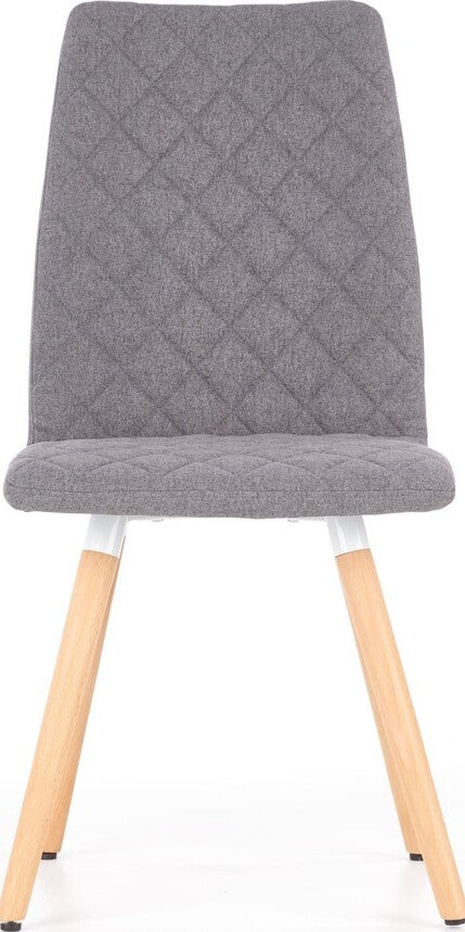 Kitchen Chair K282 | size: Width: 56cm, Height: 93cm, Depth: 44cm | color: Gray | image: 3 | variant: 1003104