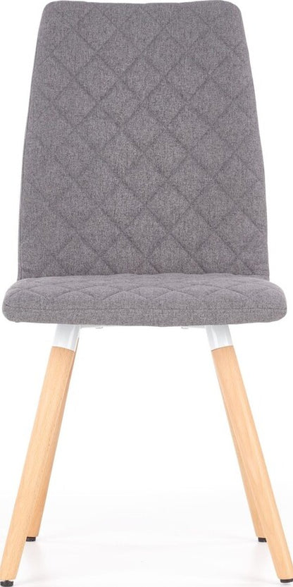 Kitchen Chair K282 | size: Width: 56cm, Height: 93cm, Depth: 44cm | color: Gray | image: 3 | variant: 1003104