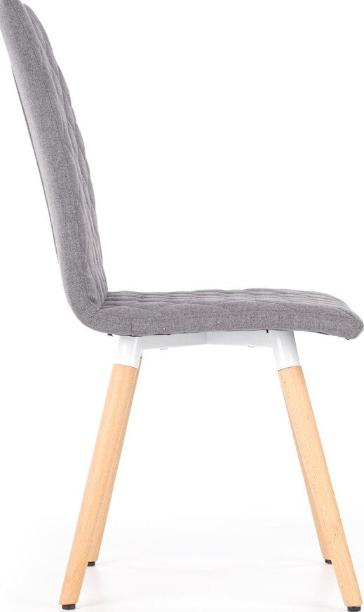 Kitchen Chair K282 | size: Width: 56cm, Height: 93cm, Depth: 44cm | color: Gray | image: 5 | variant: 1003104