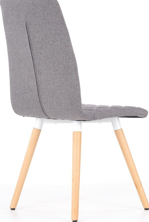 Kitchen Chair K282 | size: Width: 56cm, Height: 93cm, Depth: 44cm | color: Gray | image: 6 | variant: 1003104