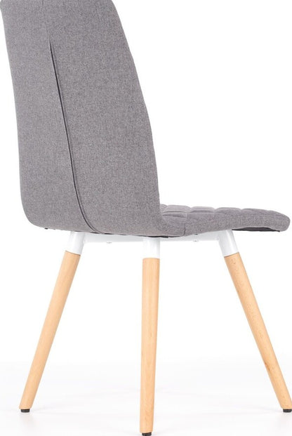 Kitchen Chair K282 | size: Width: 56cm, Height: 93cm, Depth: 44cm | color: Gray | image: 6 | variant: 1003104
