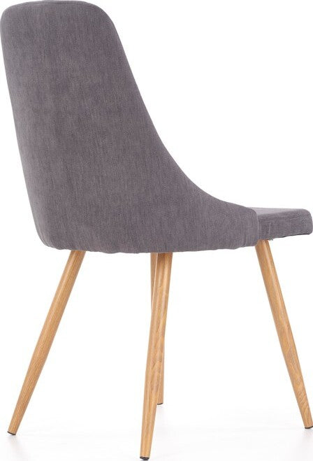Kitchen Chair K285 | size: Width: 56cm, Height: 85cm, Depth: 49cm | color: Gray | image: 3 | variant: 1003109