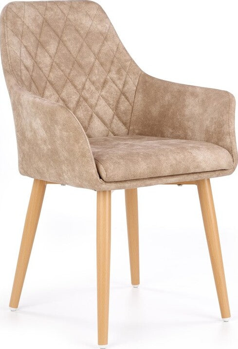 Kitchen Chair K287 | size: Width: 58cm, Height: 85cm, Depth: 61cm | color: Beige | image: 1 | variant: 1003112