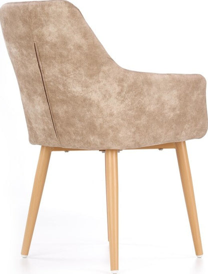 Kitchen Chair K287 | size: Width: 58cm, Height: 85cm, Depth: 61cm | color: Beige | image: 4 | variant: 1003112