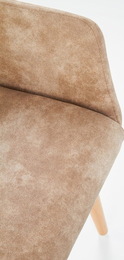 Kitchen Chair K287 | size: Width: 58cm, Height: 85cm, Depth: 61cm | color: Beige | image: 6 | variant: 1003112