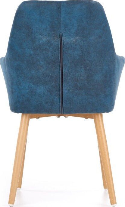 Kitchen Chair K287 | size: Width: 58cm, Height: 85cm, Depth: 61cm | color: Blue | image: 3 | variant: 1003113