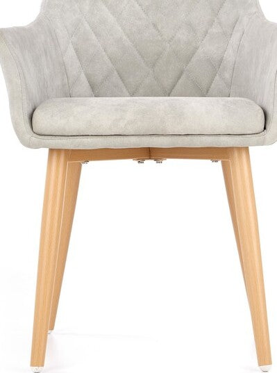 Kitchen Chair K287 | size: Width: 58cm, Height: 85cm, Depth: 61cm | color: Gray | image: 3 | variant: 1003111