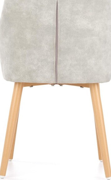 Kitchen Chair K287 | size: Width: 58cm, Height: 85cm, Depth: 61cm | color: Gray | image: 4 | variant: 1003111