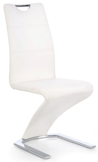 Kitchen Chair K291 | size: Width: 45cm, Height: 101cm, Depth: 63cm | color: White | image: 1 | variant: 1003115