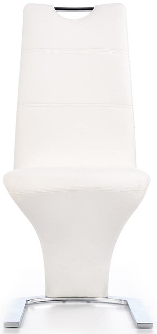 Kitchen Chair K291 | size: Width: 45cm, Height: 101cm, Depth: 63cm | color: White | image: 4 | variant: 1003115