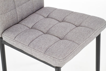 Kitchen Chair K292 | size: Width: 42cm, Height: 98cm, Depth: 47cm | color: Gray | image: 3 | variant: 1011426