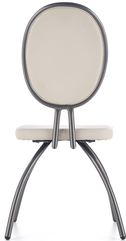 Kitchen Chair K298 | size: Width: 45cm, Height: 98cm, Depth: 56cm | color: White | image: 2 | variant: 1011476