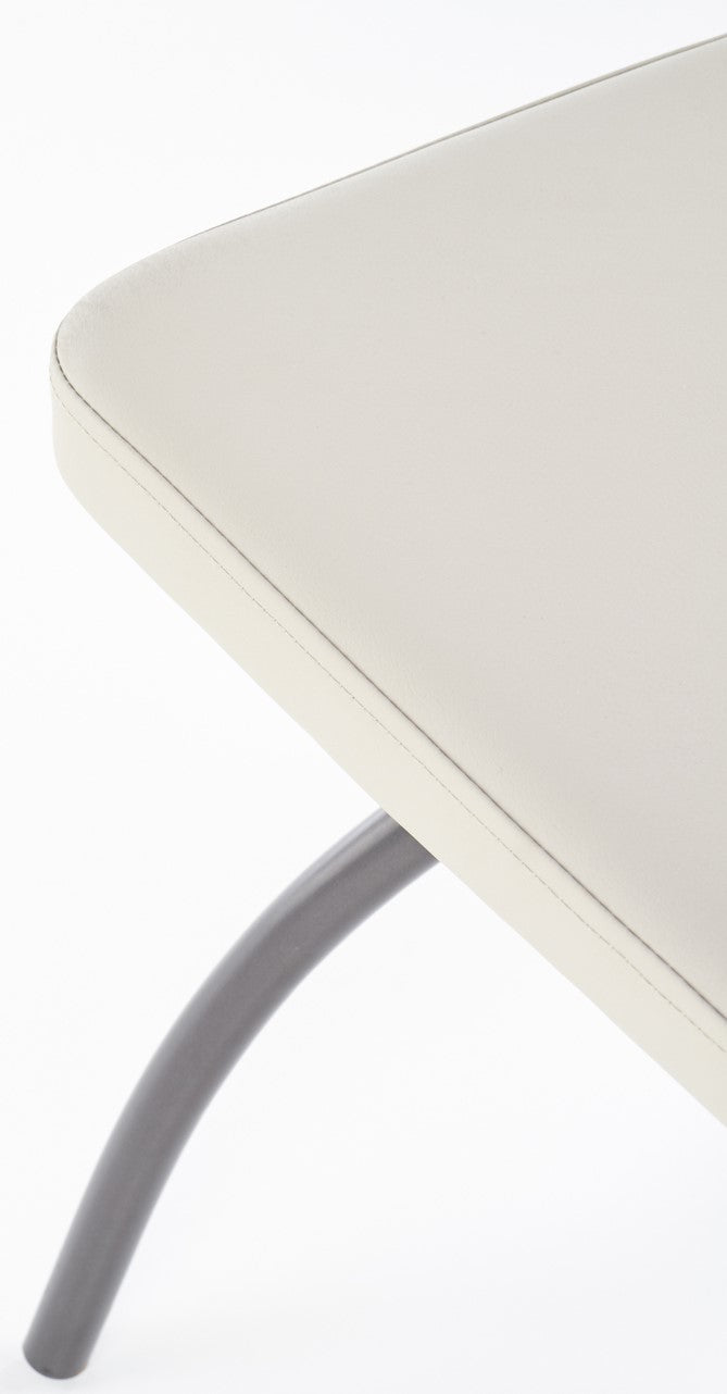 Kitchen Chair K298 | size: Width: 45cm, Height: 98cm, Depth: 56cm | color: White | image: 5 | variant: 1011476