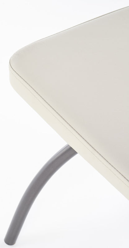 Kitchen Chair K298 | size: Width: 45cm, Height: 98cm, Depth: 56cm | color: White | image: 5 | variant: 1011476