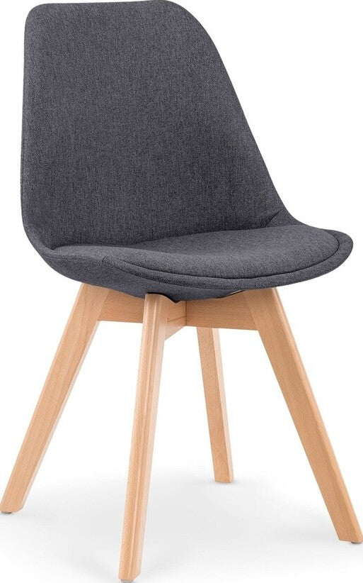 Kitchen Chair K303 | size: Width: 48cm, Height: 83cm, Depth: 54cm | color: Gray | image: 1 | variant: 1003125