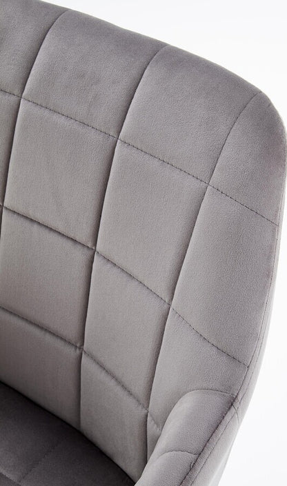 Kitchen Chair K305 | size: Width: 58cm, Height: 80cm, Depth: 57cm | color: Gray | image: 4 | variant: 1003131