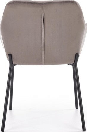 Kitchen Chair K305 | size: Width: 58cm, Height: 80cm, Depth: 57cm | color: Gray | image: 7 | variant: 1003131