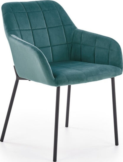 Kitchen Chair K305 | size: Width: 58cm, Height: 80cm, Depth: 57cm | color: Green | image: 1 | variant: 1003133