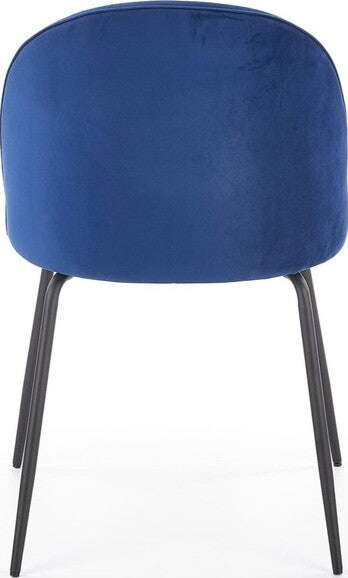Kitchen Chair K314 | size: Width: 49cm, Height: 80cm, Depth: 50cm | color: Blue | image: 2 | variant: 1003135