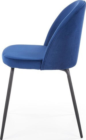 Kitchen Chair K314 | size: Width: 49cm, Height: 80cm, Depth: 50cm | color: Blue | image: 5 | variant: 1003135