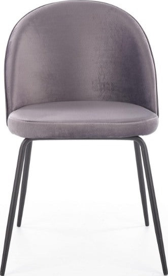 Kitchen Chair K314 | size: Width: 49cm, Height: 80cm, Depth: 50cm | color: Gray | image: 2 | variant: 1003137