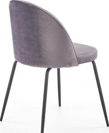 Kitchen Chair K314 | size: Width: 49cm, Height: 80cm, Depth: 50cm | color: Gray | image: 3 | variant: 1003137